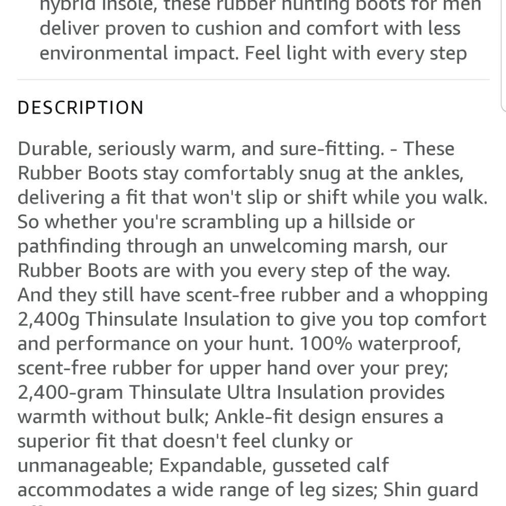 Guide Gear boots - Picture 7 of 9